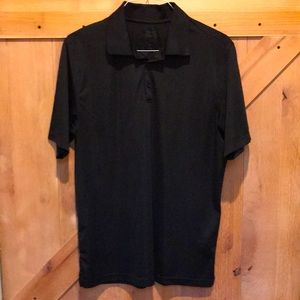 Black polo style shirt